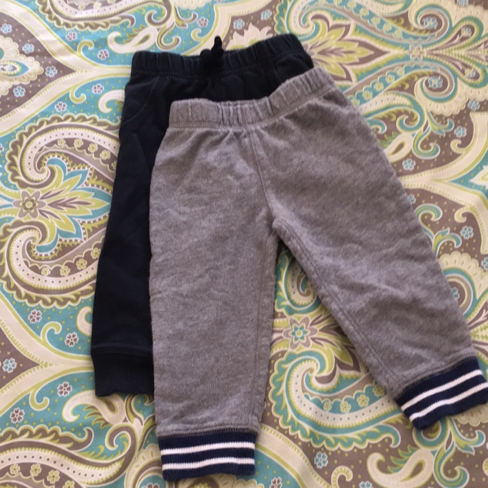 Two pairs of Carter’s sweatpants